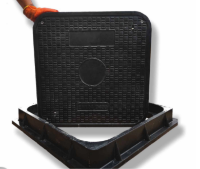 Flame Retardant SMC Manhole Cover for Power and Telecom Use