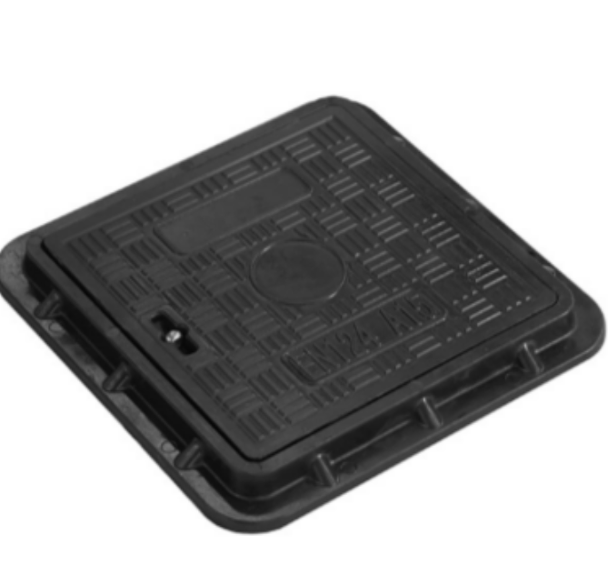 Excellent Electrical Insulation SMC Square Manhole Cover 400x400mm