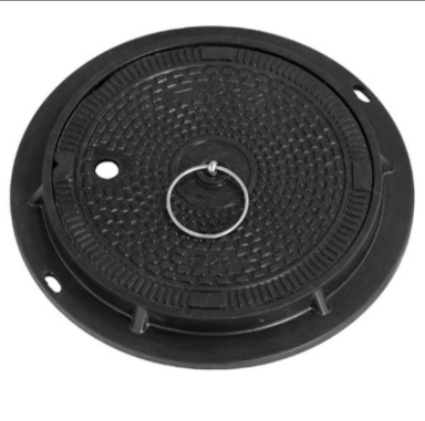 Safety noise cancellation SMC Round Manhole Cover 300mm