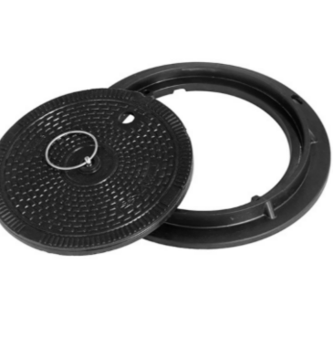 Safety noise cancellation SMC Round Manhole Cover 300mm