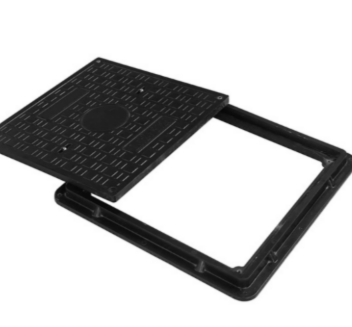Corrosion Resistant SMC Manhole Cover with Watertight Seal for Municipal Road Applications
