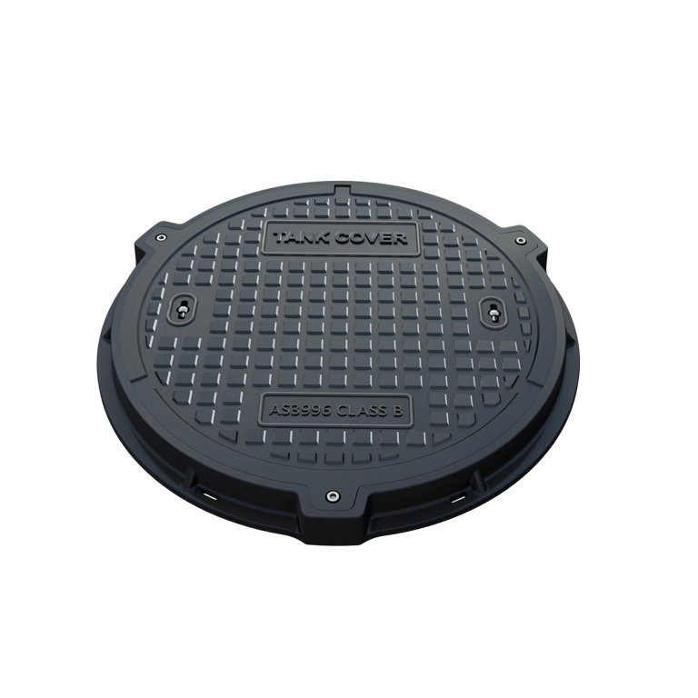 Safety noise cancellation SMC Round Manhole Cover 300mm